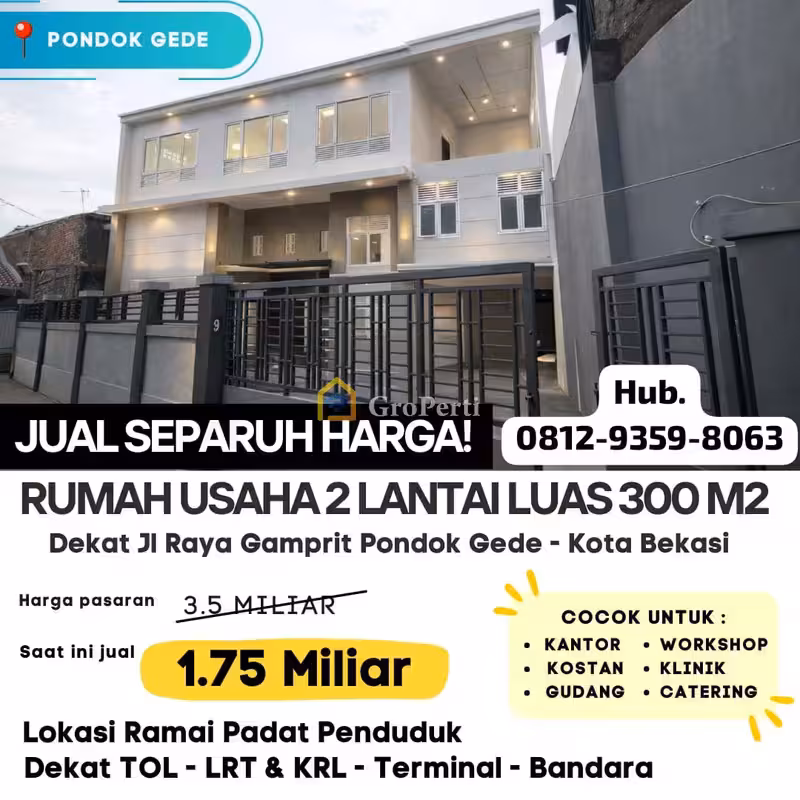 Rumah Murah Jatiwaringin Jatimakmur Pondok Gede Bekasi Dekat ke Jakarta Timur | WA 081293598063 - 2