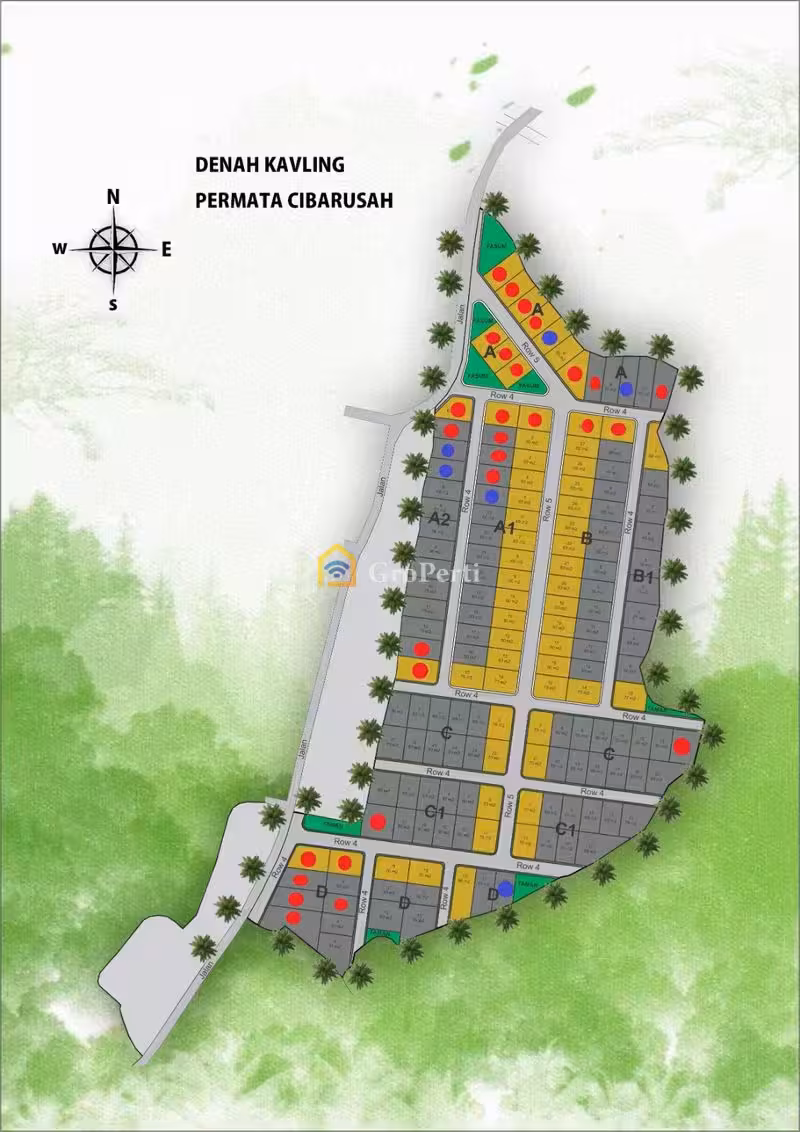 Tanah Kavling Murah Dekat Citra Indah Cileungsi, Dekat Pasar Cibarusah Cikarang Dan Pintu Tol Sukaragam Cibarusah, Cocok untuk Investasi atau Dibangun Rumah - 4