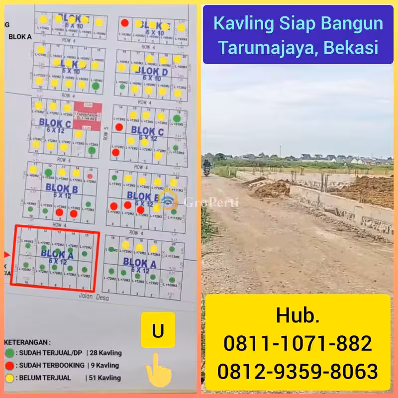Tanah Kavling Dekat Jakarta Utara dan Jakarta Timur, Dekat Harapan Indah Bekasi - 4