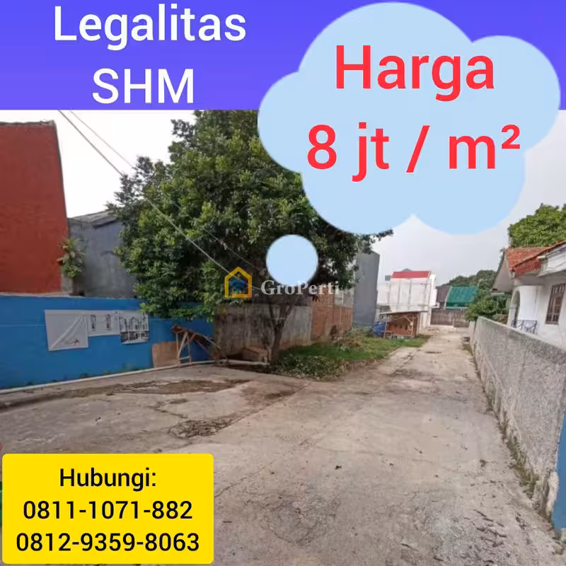 Tanah Kavling Siap Bangun Dalam Kompleks Cluster Cilangkap Cipayung Jakarta Timur - 3