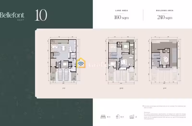 Dijual Rumah Baru di Jalan Scientia Boulevard Cluster Bellefont The Spring Summarecon Serpong - 5