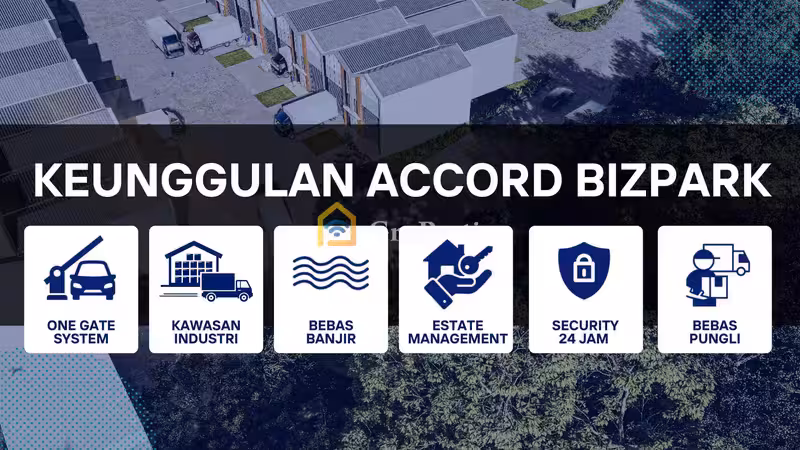 Dijual Gudang Baru di Jalan Raya Serpong Parung Accord Bizzpark  - 5
