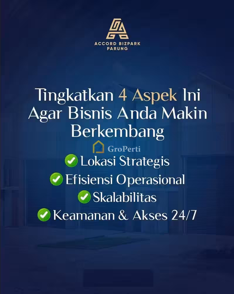 Dijual Gudang Industri Accord Bizpark Parung - 2