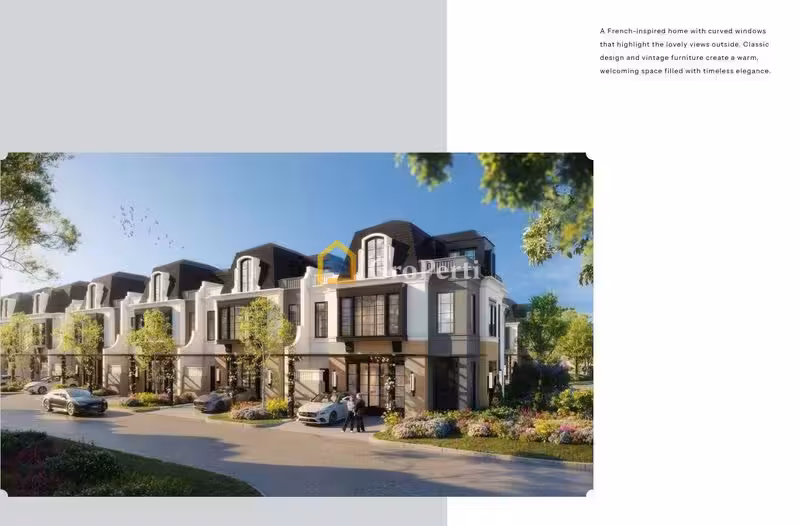 Dijual Rumah Baru di Jalan Scientia Bellefont Summarecon Serpong Bergaya Perancis Boulevard - 3