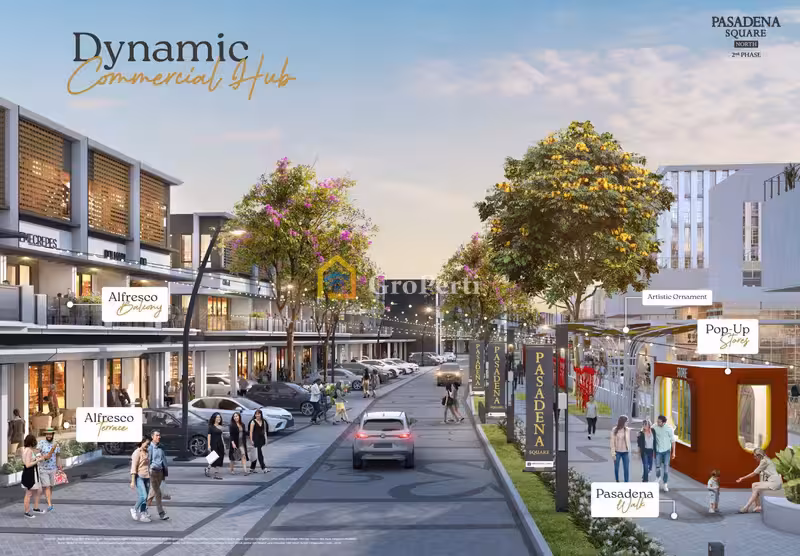 Dijual Ruko Baru di Jalan Gading Serpong Boulevard, Cijantra Pasadena Square North - 3