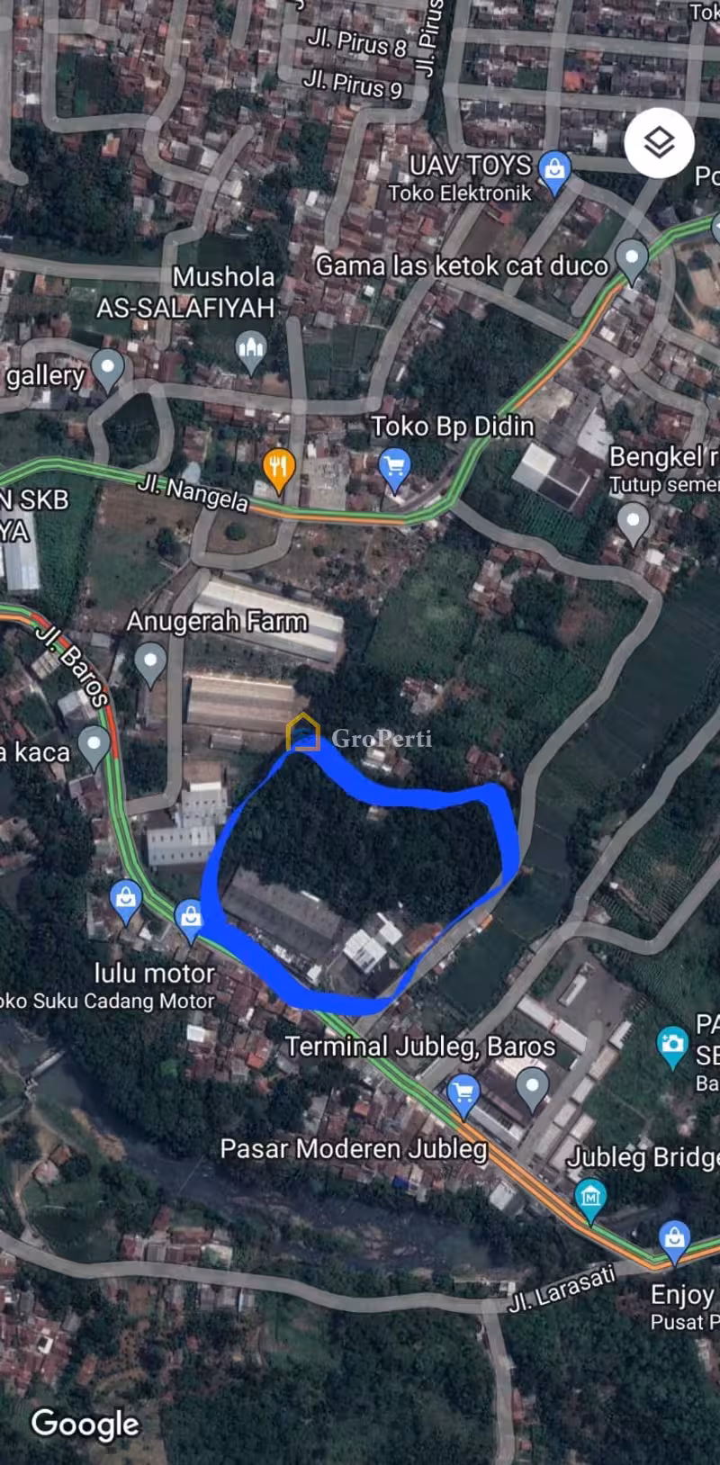 Lahan Pabrik Kayu 2,3 Ha di Baros Sukabumi – SHM, Fasilitas Oven & Lokasi Strategis - 2