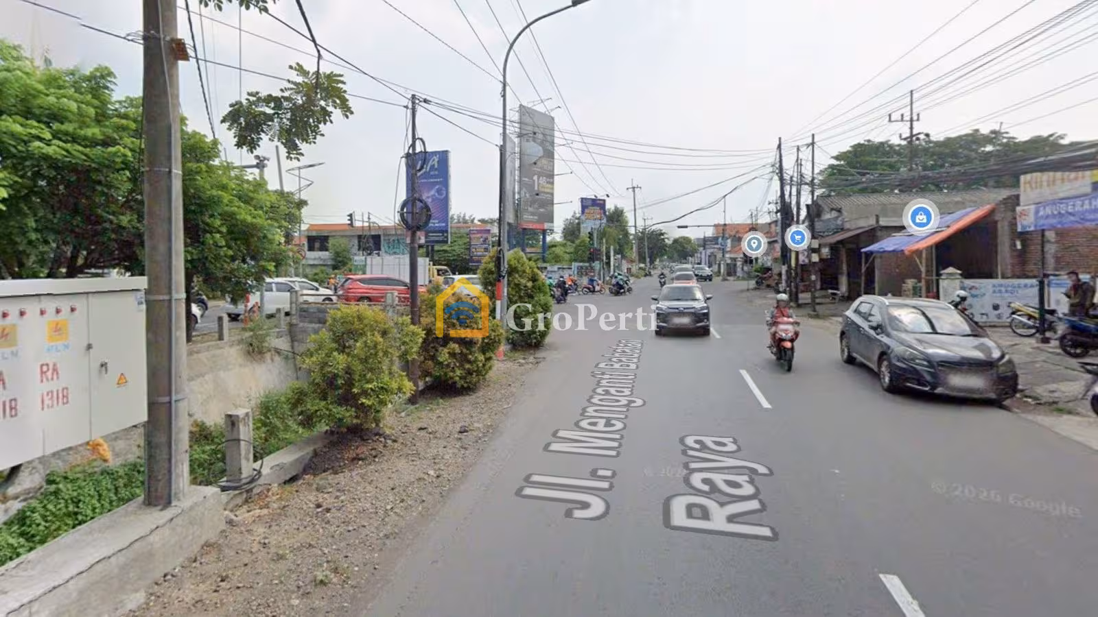 Dijual Bangunan Usaha Gudang Raya Lidah Wetan Samping WBM. - 2