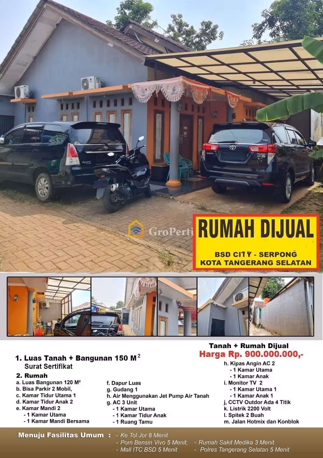 Rumah Second Dijual di KOTA TANGERANG SELATAN - 2