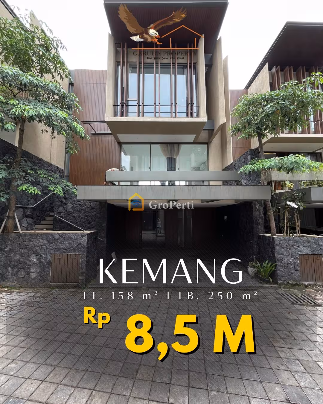 Dijual Rumah Mewah 3 Lantai Townhouse Kemang 5 Menit ke Kemang Village - 2