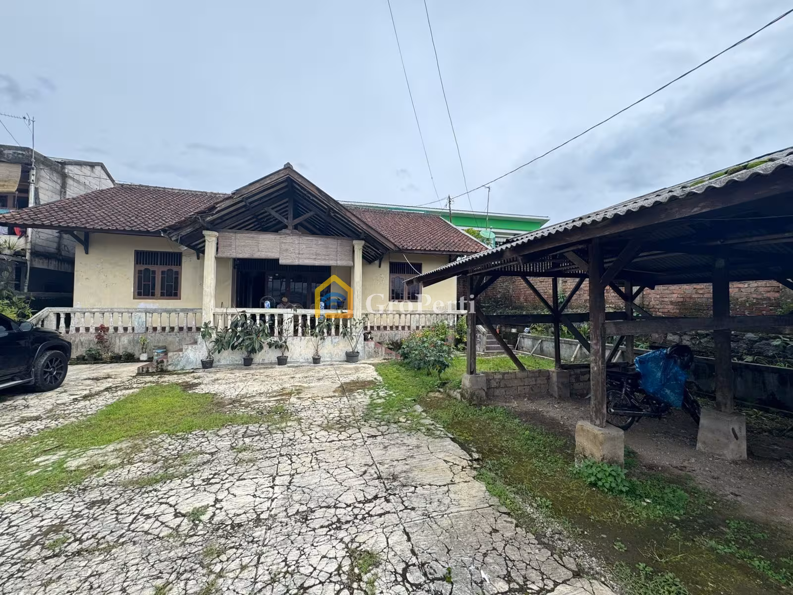 Dijual Rumah/Tanah LT 459m2 di Pondok Kaso Landeuh (Tepi Jalan Nasional) - 2
