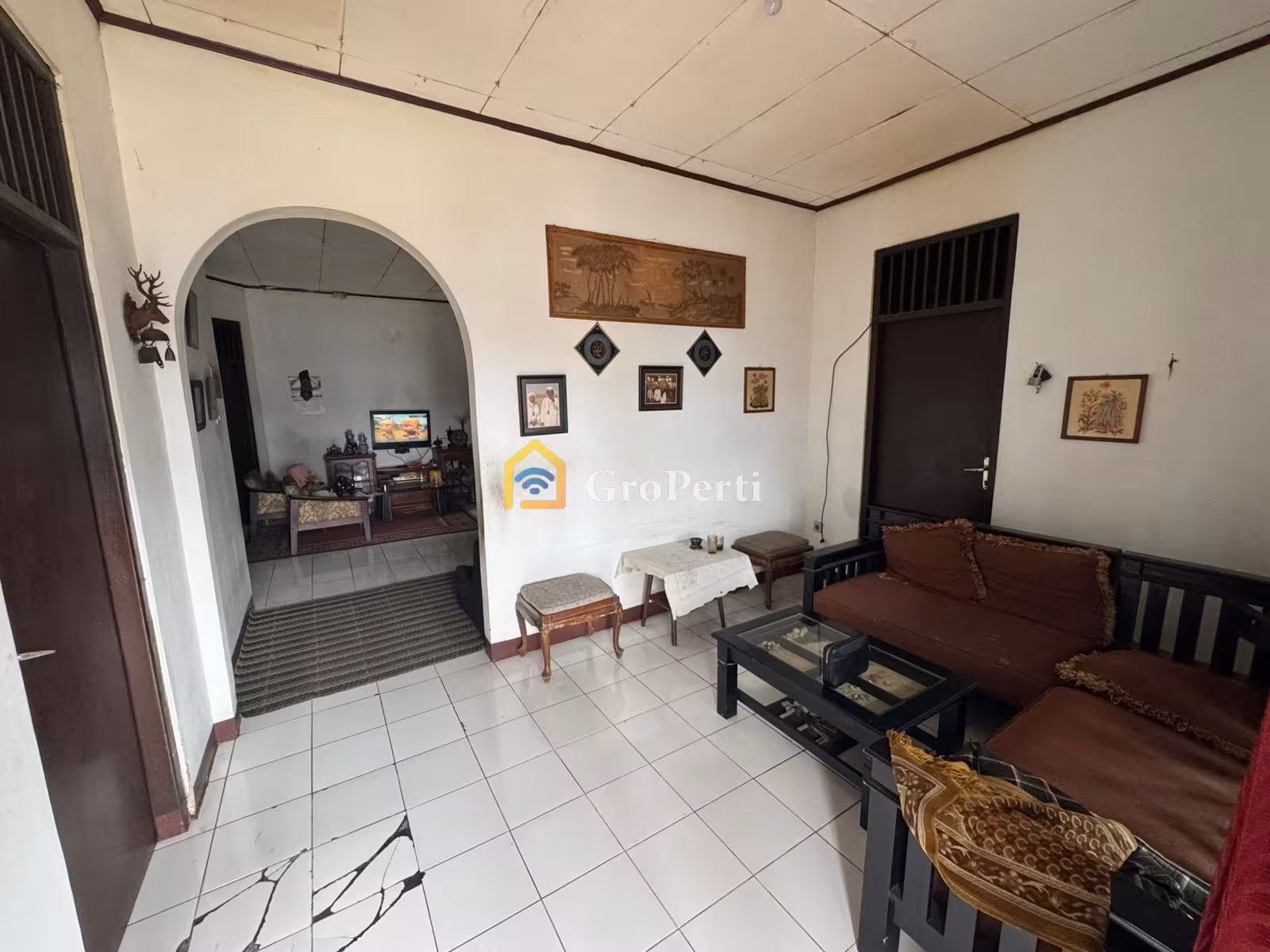 Dijual Rumah/Tanah LT 459m2 di Pondok Kaso Landeuh (Tepi Jalan Nasional) - 4